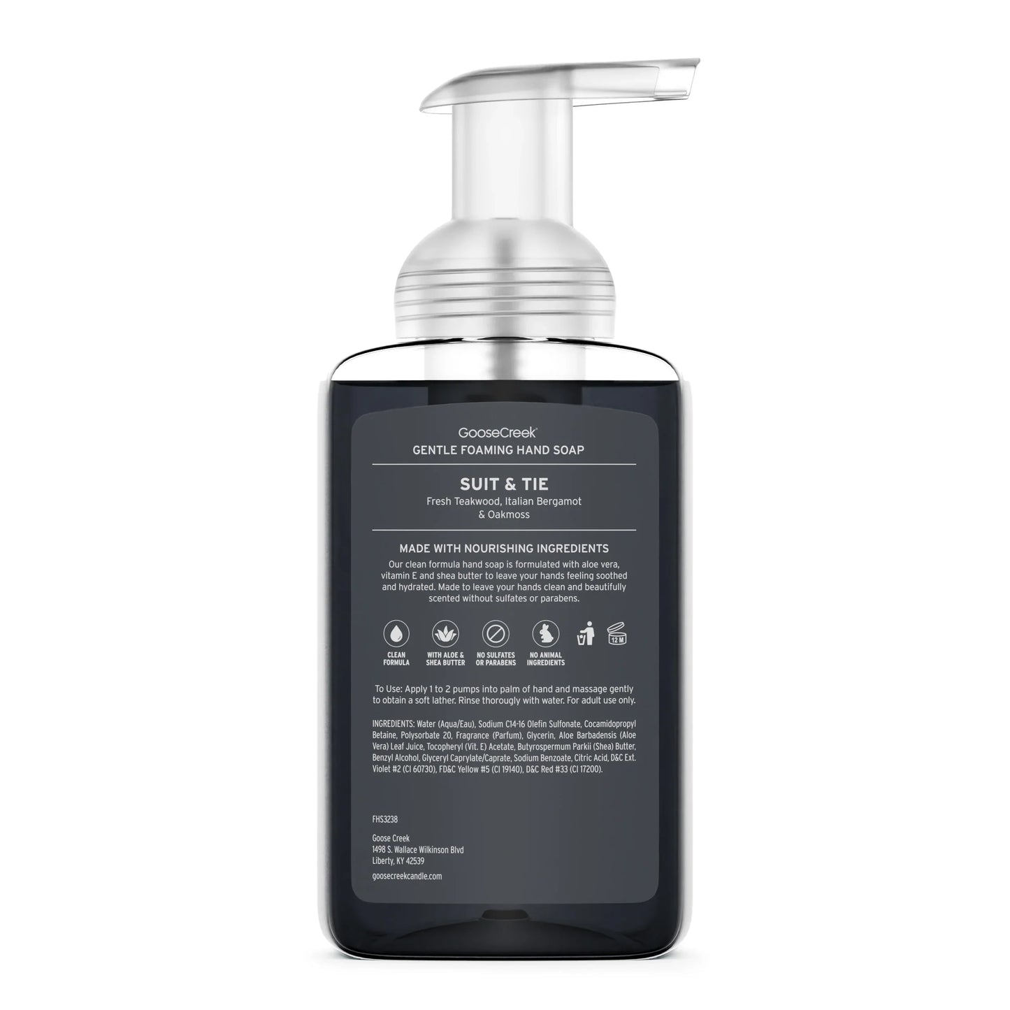 Suit & Tie Lush Foaming Hand Soap