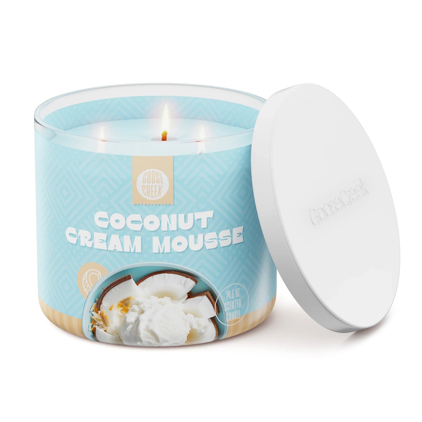 Coconut Cream Mousse 3-Wick Candle