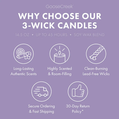 Lavender de France 3-Wick Candle
