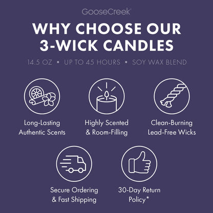 Lavender Twilight 3-Wick Candle