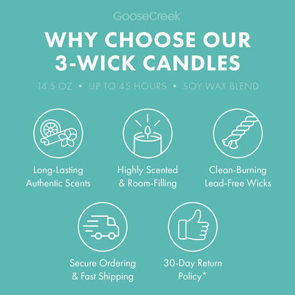 Odor Eliminating Island Bliss 3-Wick Candle