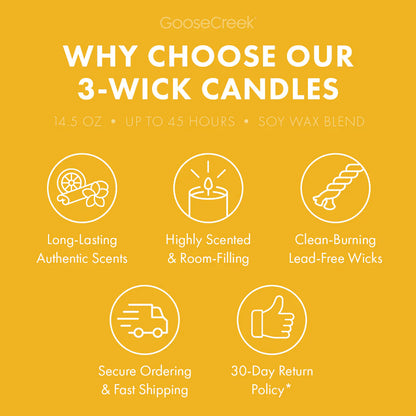 Lemon Butter Cake 3-Wick Candle