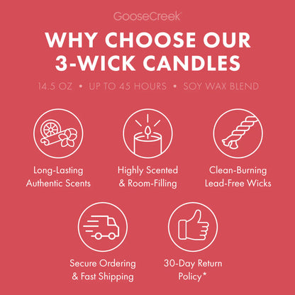 Sugared Lychee China 3-Wick Candle