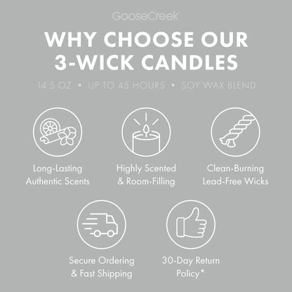 Baby Powder 3-Wick Candle