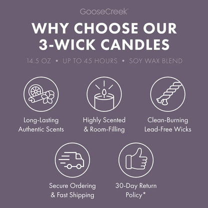 Lavender Sugar 3-Wick Candle