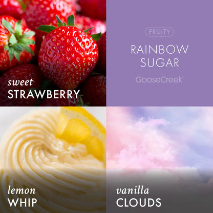 Rainbow Sugar 3-Wick Candle