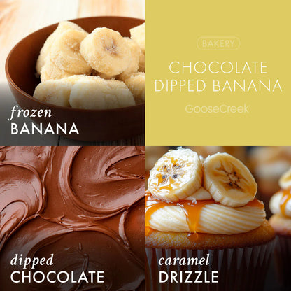 Chocolate Dipped Banana 3-Wick Candle