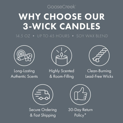 Coastal Driftwood 3-Wick Candle