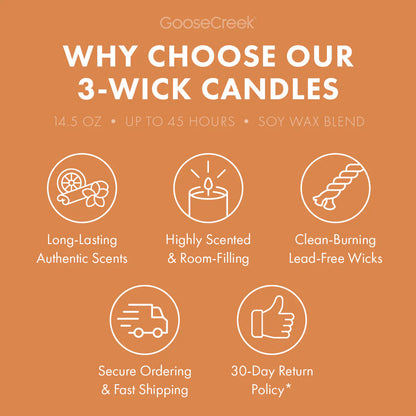 Warm Donut Sugar 3-Wick Candle