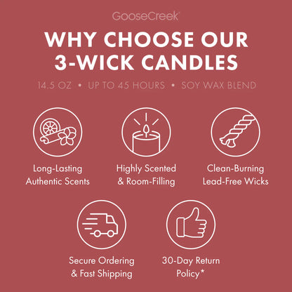 Dutch Stroopwafel Netherlands 3-Wick Candle