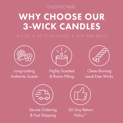 Hibiscus Orchid 3-Wick Candle