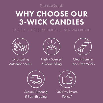 Tuscan Vineyard 3-Wick Candle
