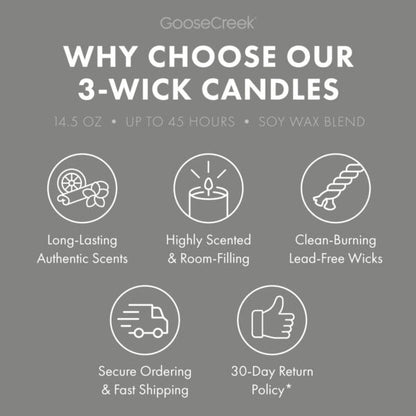 Stormy Day Snuggle 3-Wick Candle