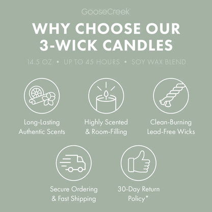 Cucumber Rain 3-Wick Candle