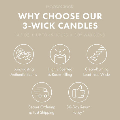 Vanilla Sands 3-Wick Candle