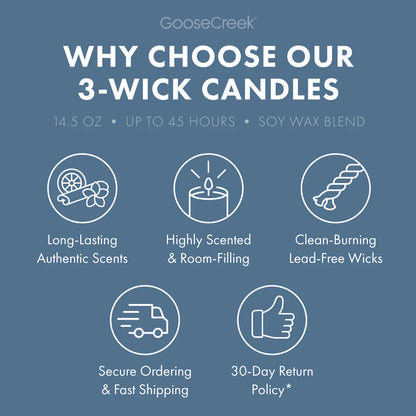 Pain au Chocolat France 3-Wick Candle
