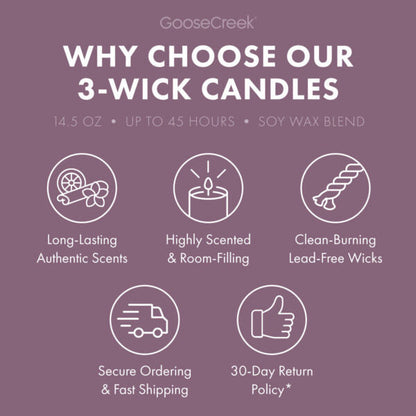 Black Cherry 3-Wick Candle