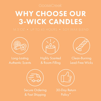 Volcanic Sunrise 3-Wick Candle