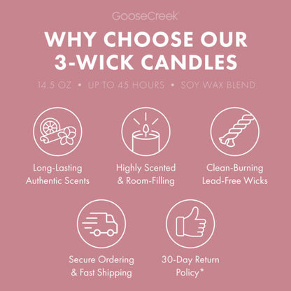 Champagne Bubbles 3-Wick Candle